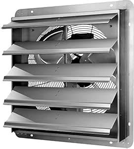 iPower 20.6 X 20.8 Inch Shutter Exhaust Fan Aluminum, High Speed 1190 ...