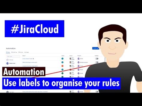 Jira Cloud Automation - Labels to organise rules | Ravi Sagar