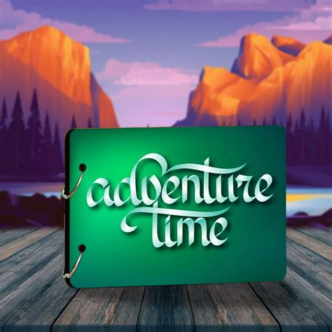 WallDaddy- Scrapbook Crafts (Green Adventure) Scrap Book | Wooden Photo ...