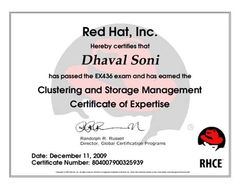 Red Hat - Red Hat Enterprise Clustering and Storage Management (RH436 ...