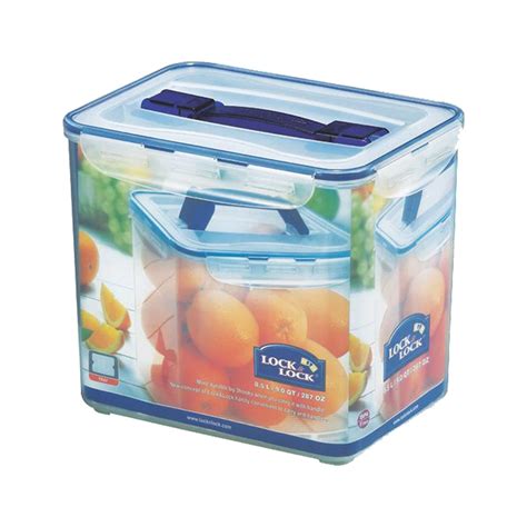 Buy Lock & Lock Classic Rectangular Plastic Airtight Food Storage ...