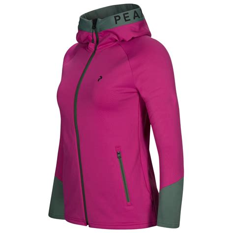 Peak Performance Rider Zip Hood - Fleece jacket Women's | Free EU ...