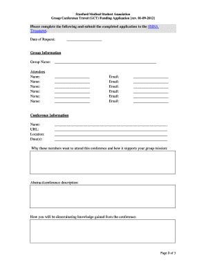 Please Complete The Following And Submit The Completed Form To The SMSA ...