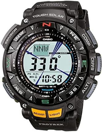 Casio Protrek Triple Sensor Digital Grey Dial Men's Watch PRG-240-1DR ...