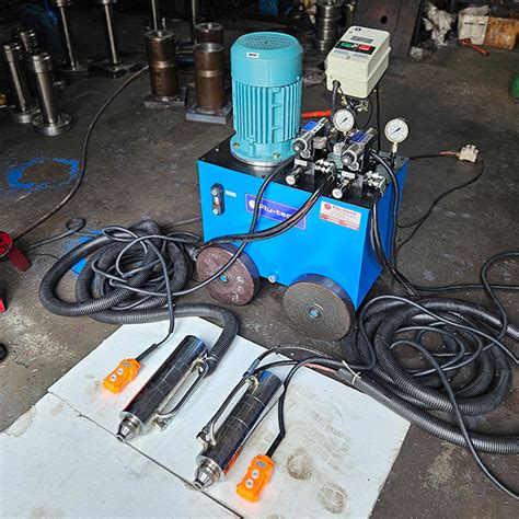 Double Station Hydraulic Prestressing Unit – Economic | Flu-tech Hydraulics