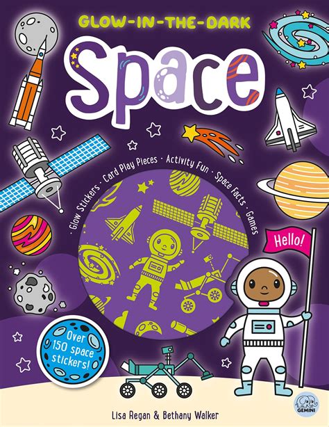 Buy Glow-in-the-dark Space Sticker Activity Book Online at Low Prices ...
