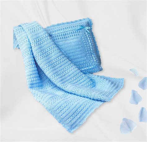 Rachel Jane Crochet Stroller Cozy, Blanket, and Sham