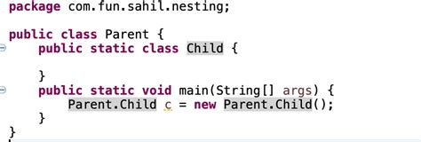 Image result for Static Nested Class Java