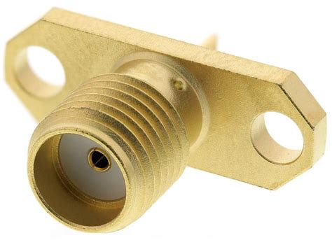R125454000 Radiall | Radiall, Jack Flange Mount SMA Connector, 50Ω ...
