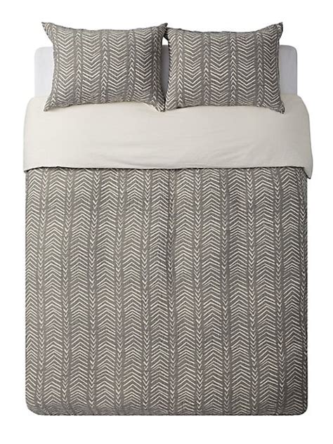 Ensemble housse de couette en coton Savona, 3 pièces