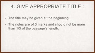 Image result for Note-making PPT