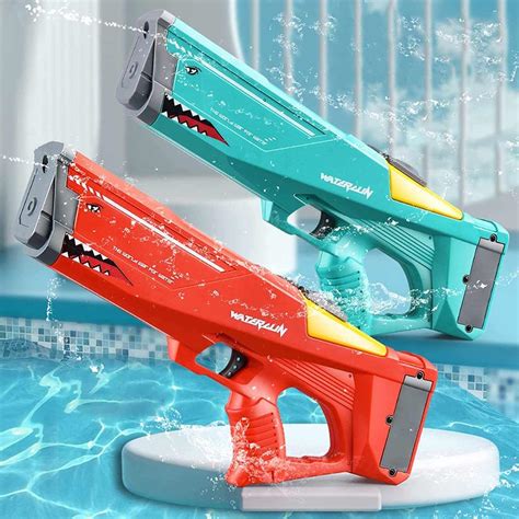 Buy Automatic Electric Water Gun Pichkari | Holi-Themed Water Gun | USB ...