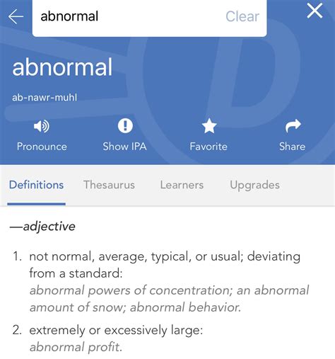 Image result for Abnormal