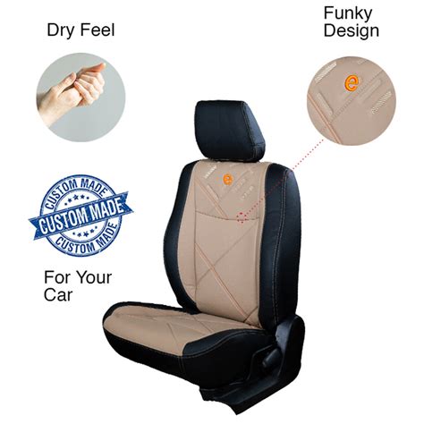 Victor Duo Art Leather Car Seat Cover For Hyundai Alcazar – Elegant ...