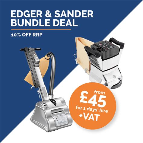 Floor Edger & Sander Bundle - Miles Hire