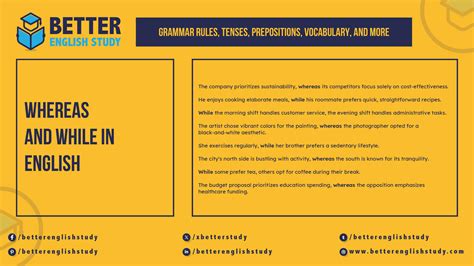 Using Whereas While Example Sentences Learn English What Is A Phrase?