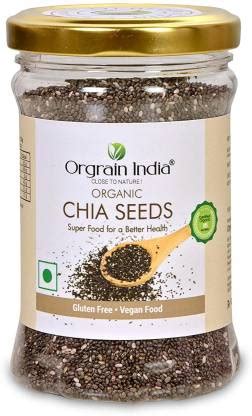 Orgrain India Organic Chia Seeds Chia Seeds Price in India - Buy ...