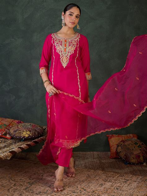 indo era, dress for women, kurta for women, suit set for women, kurta ...