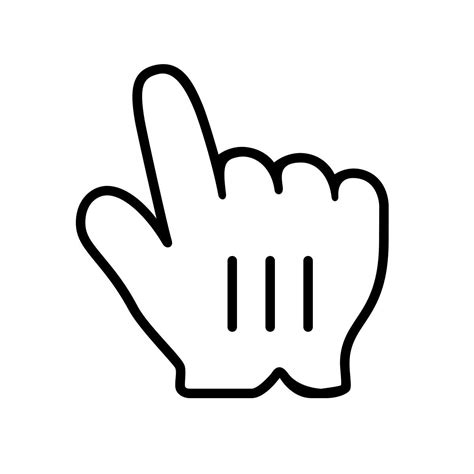 Image result for Mouse Cursor Hand PNG