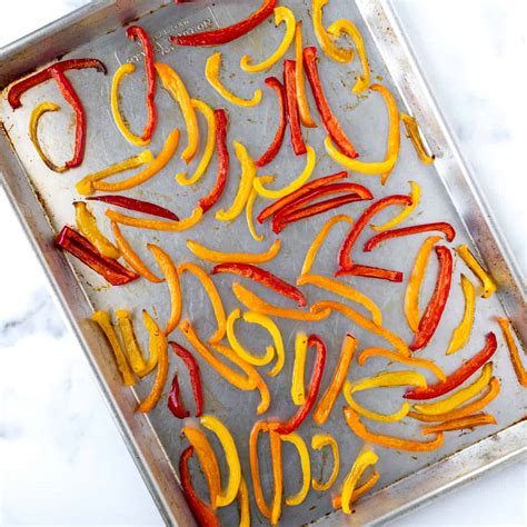 Oven Roasted Peppers - Fresh Apron