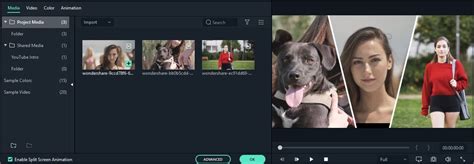Image result for Filmora 9 Split Screen Tutorial