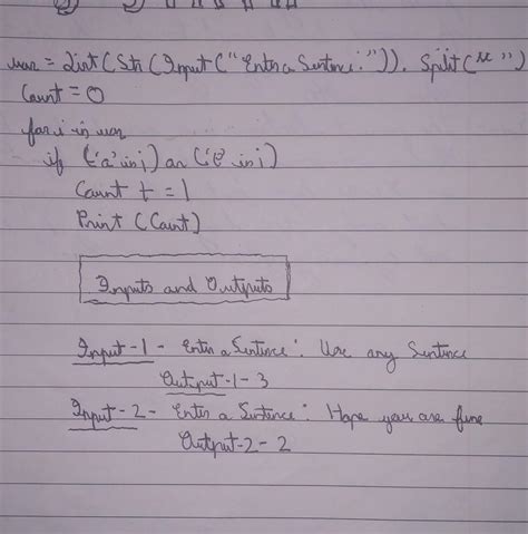Write code that counts the number of words in number sentence that ...
