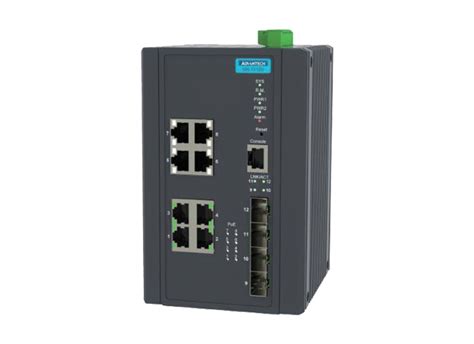 EKI-7712G-4FMPI PoE Switch - Advantech | Mouser