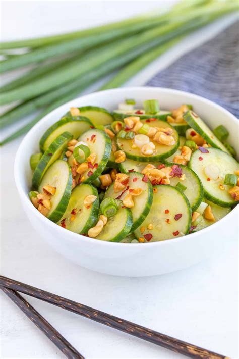 Thai style cucumber salad – Artofit