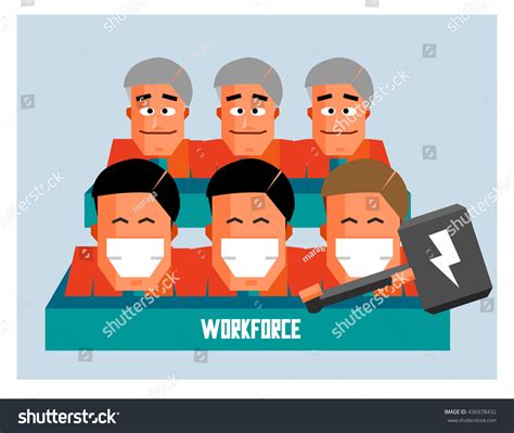 Image result for Work Force Vector