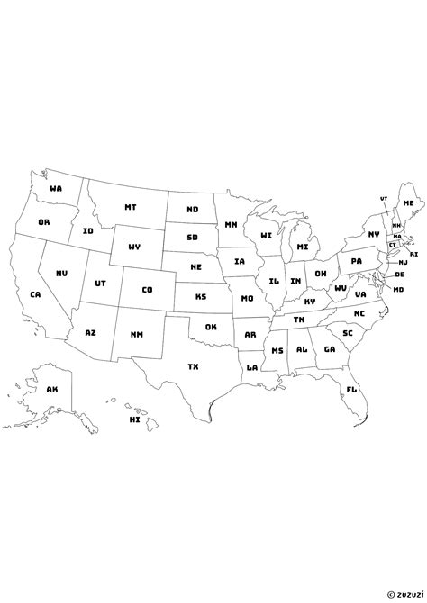 Connecticut Map - Zuzuzi