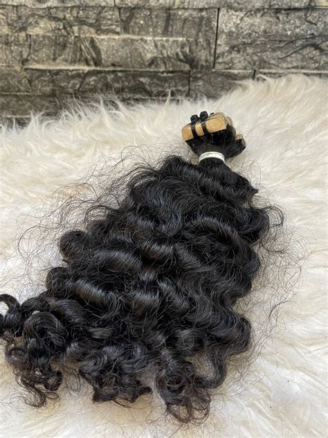 Burmese Curly Tape Extensions – Hairraisorz