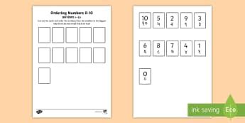 Numbers Numbers to 10 Teaching Resources - Maths Numbers Primary R