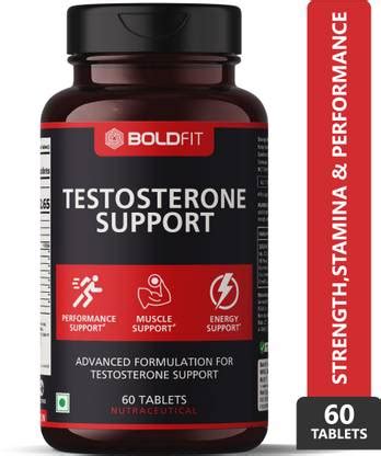 BOLDFIT Testosterone For Men, Testo Booster Power Support Tablets ...