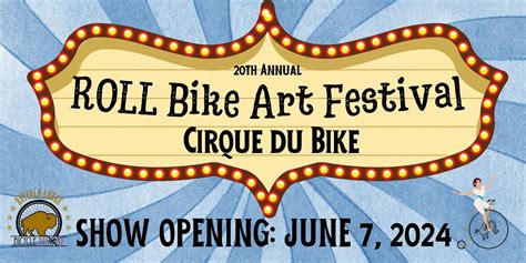 ROLL Bike Art Festival - 20th Annual - Cirque du Bike, Buffalo Lodge ...