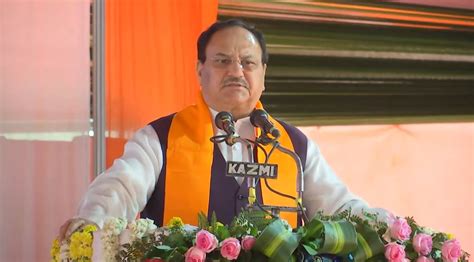 कांग्रेस ने बाबा साहब भीमराव अंबेडकर की उपेक्षा की - भाजपा अध्यक्ष जेपी ...