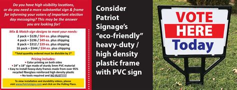 Polling Place Signage 的图像结果