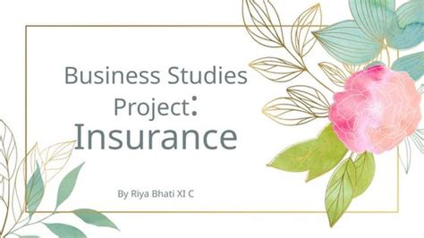 Image result for Project On Insurance Class 11
