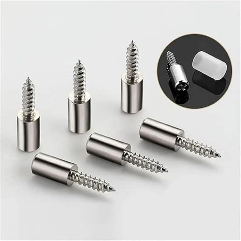 Self Tapping Screw - Hemico Self Tapping Support Pin Cabinet Glass ...