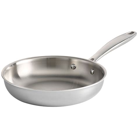 Tramontina 8 Inch Fry Pan Tri-Ply Clad Stainless Steel Induction - Sea ...