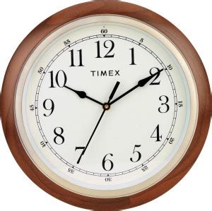 Timex Analog 25.4 cm X 25.4 cm Wall Clock Price in India - Buy Timex ...