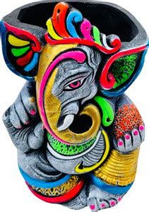 Ranacosmetic Handmade Earthenware Decorative Pen Stand/Flower Pot ...