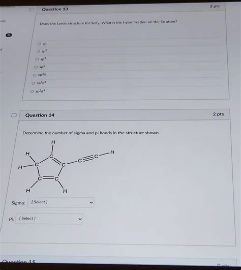 Lewis Structure Of Sef4
