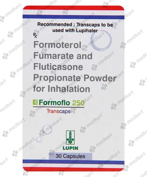 FORMOFLO 250MCG TRANSCAPS 30'S Price, Uses, Side Effects & Substitutes ...