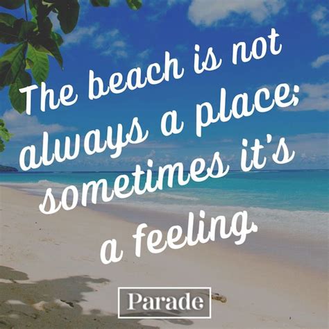 75 Best Beach Quotes - Parade