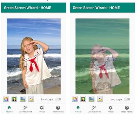 Simple Green Screen App Tutorial 的图像结果