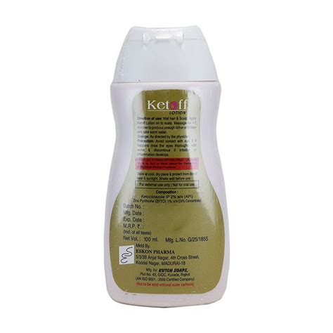 Ketoff Lotion 100 ml Price, Uses, Side Effects, Composition - Apollo ...