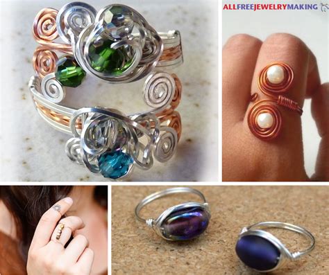 Image result for Herringbone Wire Wrapped Ring Tutorial