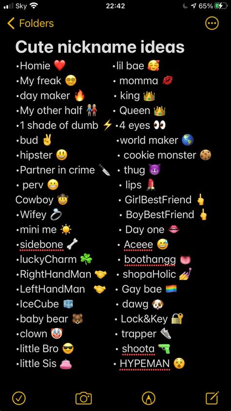 choose your nickname 🥴 | Cute names for boyfriend, Cute nicknames ...