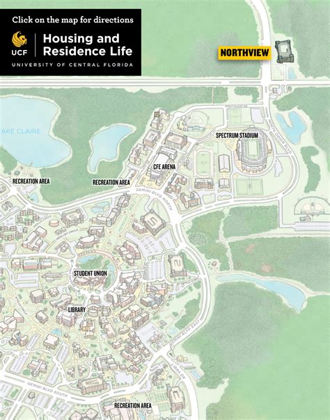 Ucf Campus Map