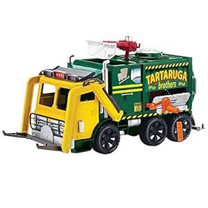 Teenage Mutant Ninja Turtles Movie 2 Garbage Truck Vehicle : Amazon.in ...
